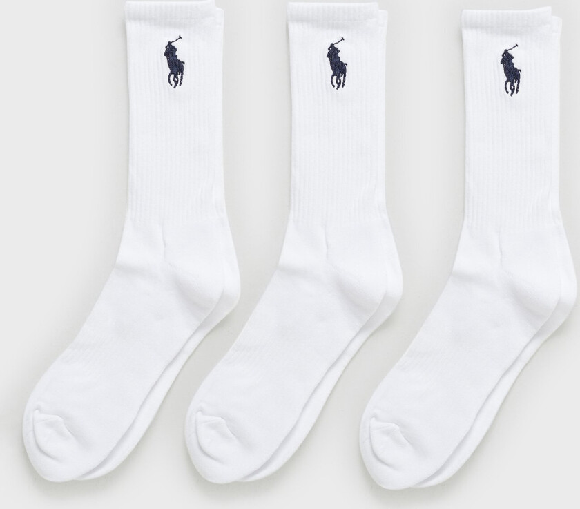 Big Pny Crew Sock 3-Pack Sokker Hvit