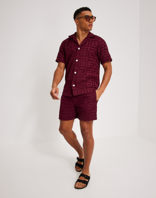 Terry Shorts Joggeshorts Multi/Mønstrete