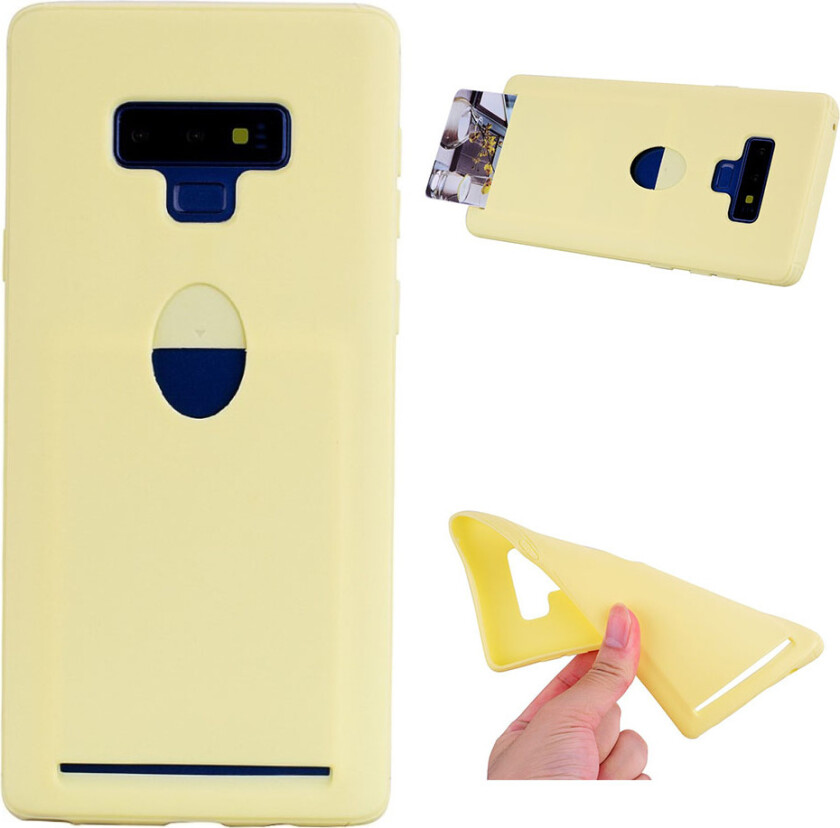 Galaxy Note9 beskyttelses deksel av TPU med matt overflate - gull