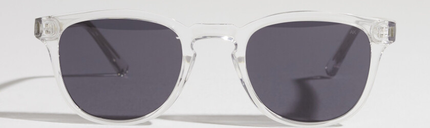 Bate Runde solbriller Gjennomsiktig