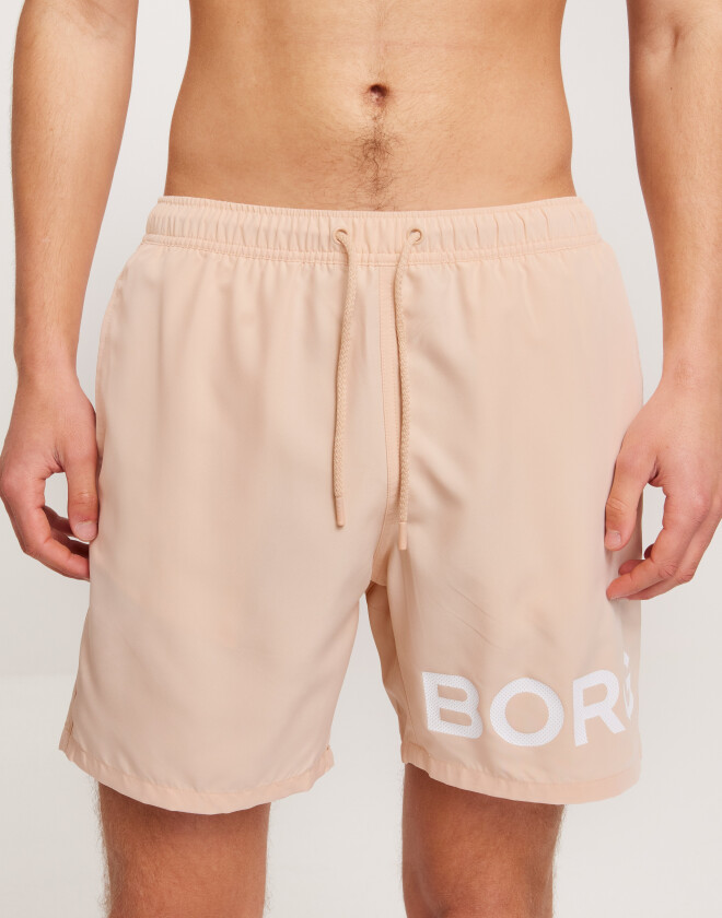Borg Swim Shorts Badeshorts Rosa
