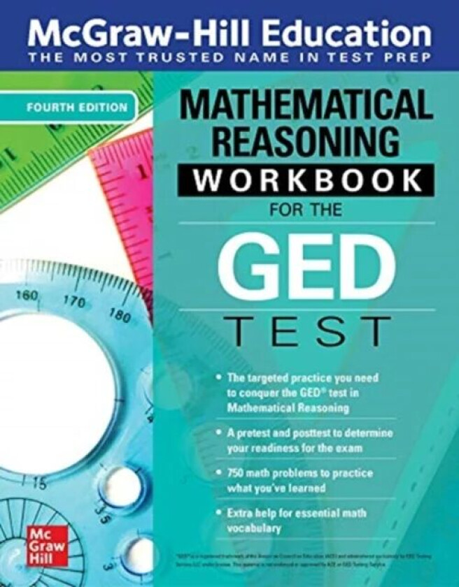McGraw-Hill Education Mathematical Reasoning Workbook for the GED Test, Fourth Edition av Mexico McGraw Hill Editores