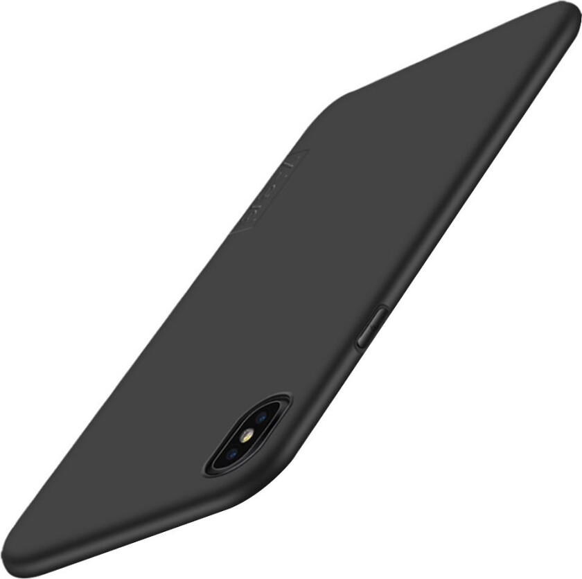 X LEVEL iPhone Xr beskyttelses deksel av TPU med matt overflate - svart