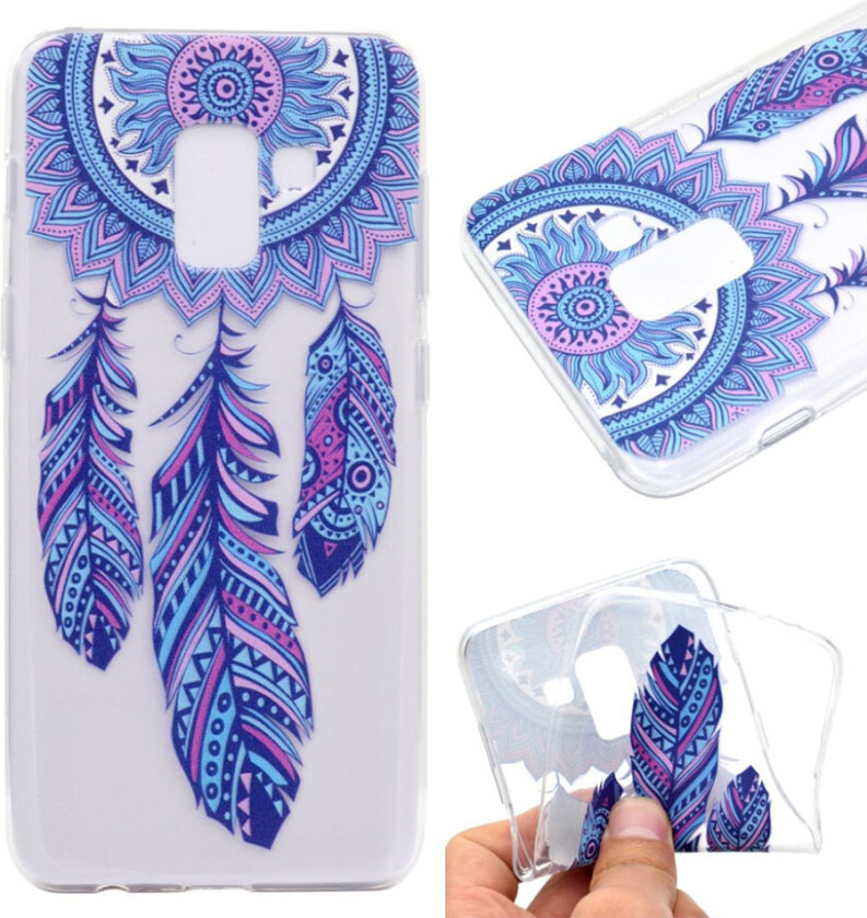 Galaxy J6 beskyttelses deksel av myk silikon med printet bilde - drømme fanger