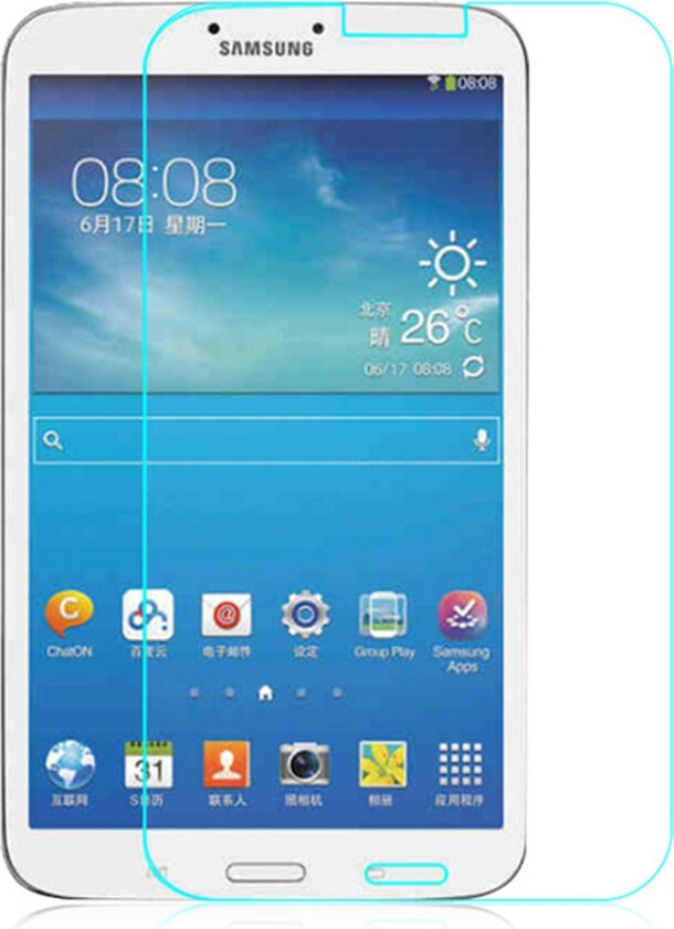 Galaxy Tab 3 8.0 Skjerm Deksel In Herdet Glass