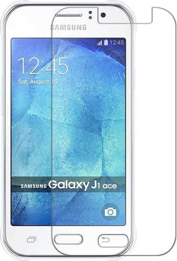 Galaxy J1 Ace Skjerm Deksel In Herdet Glass