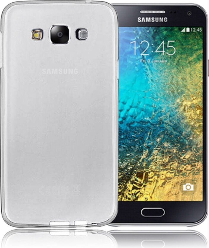 Galaxy E5 Transparent Deksel (Fleksibel)