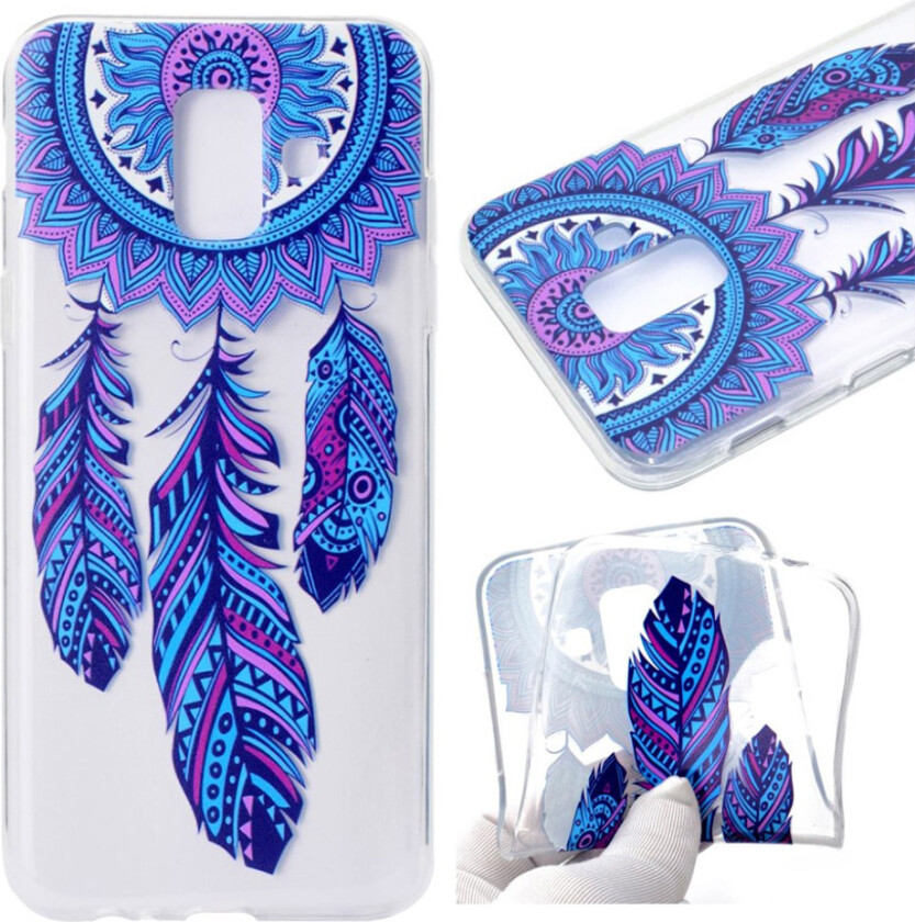 Galaxy A6 beskyttelses deksel av silikon med printet bilde - drømme fanger