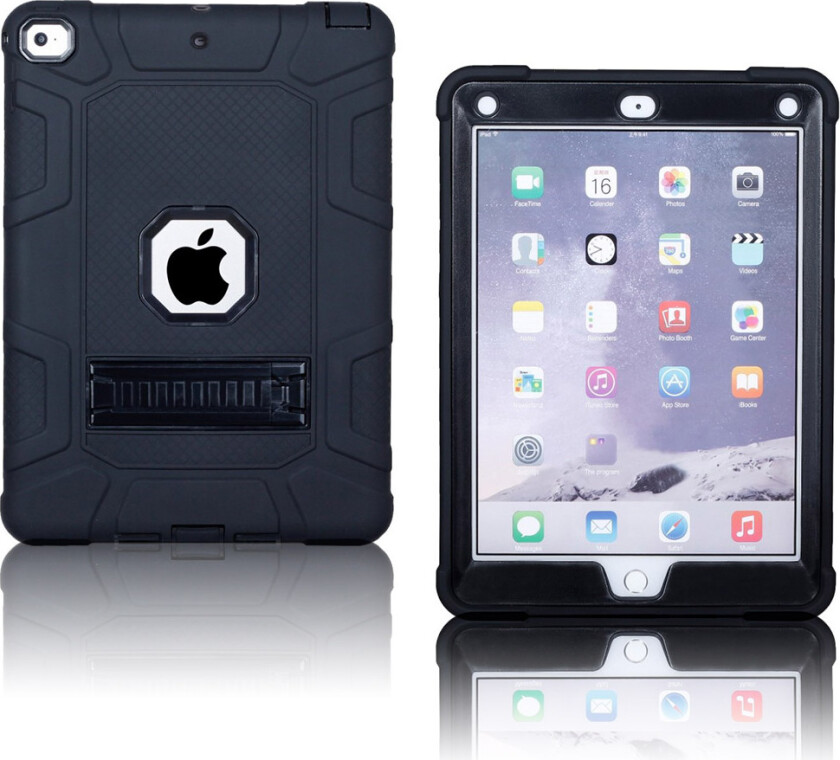 iPad (2018) Deksel laget av plastikk og silikon - Svart