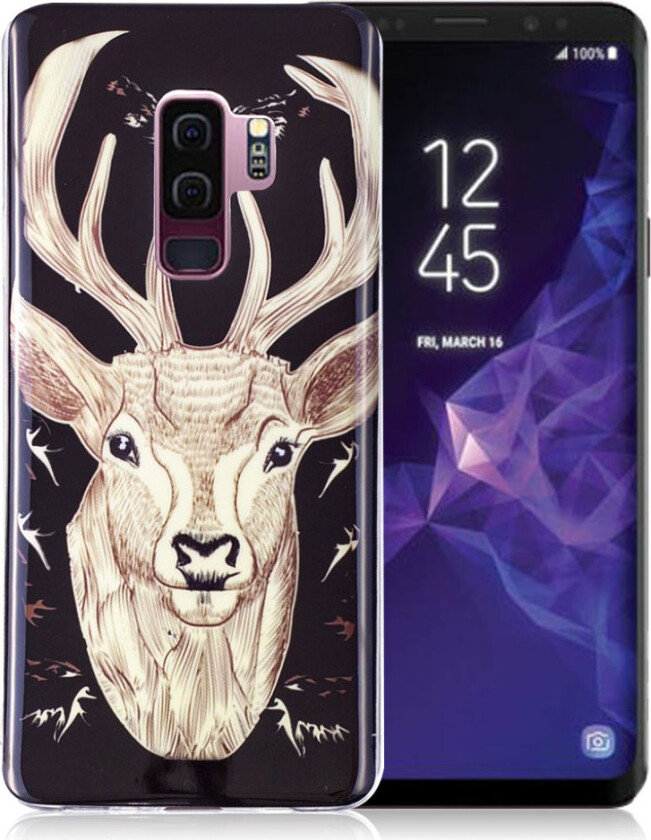 Galaxy S9 Plus Deksel laget av silikon - Hjort