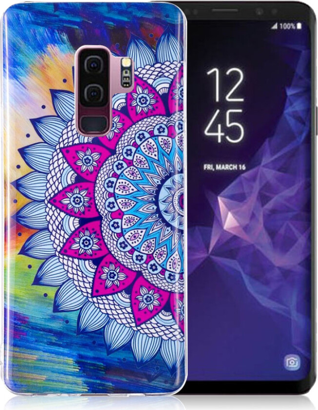 Galaxy S9 Plus Deksel laget av silikon - Mandala