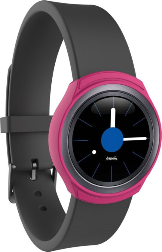 Gear S2 Beskyttelses deksel laget av silikon - Mørk rosa