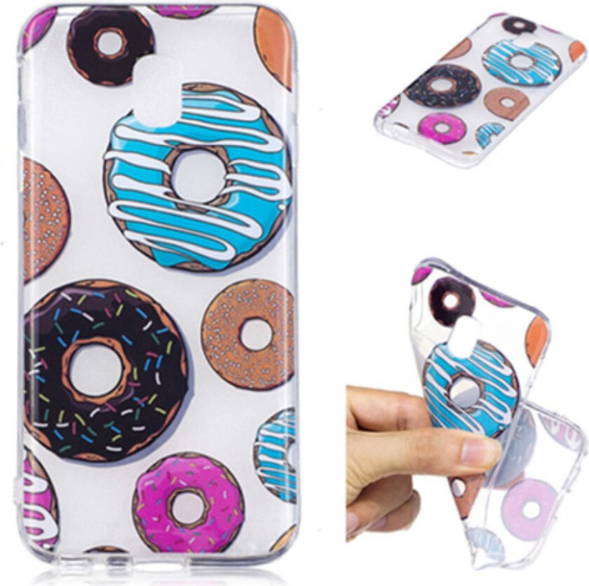 Galaxy J3 (2017) deksel laget av silikon - Smultringer