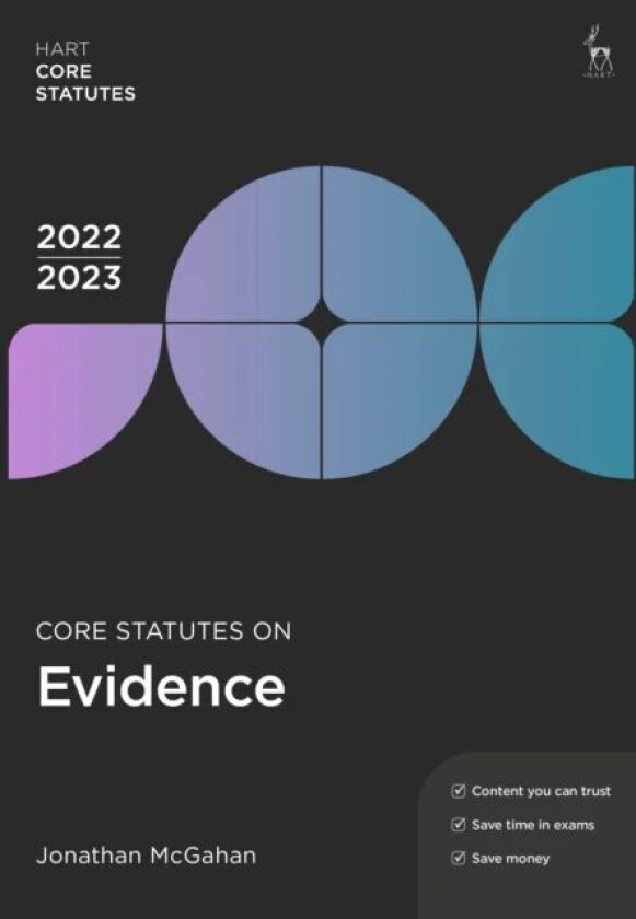 Core Statutes on Evidence 2022-23 av Jonathan McGahan