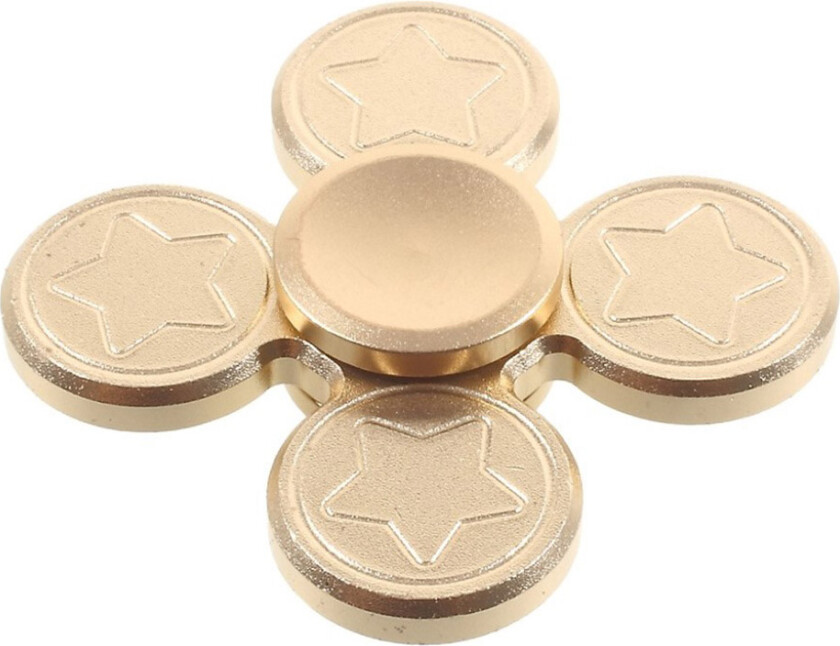 Five-Pointed Star Form Quadrangle Fidget Spinner- Gull
