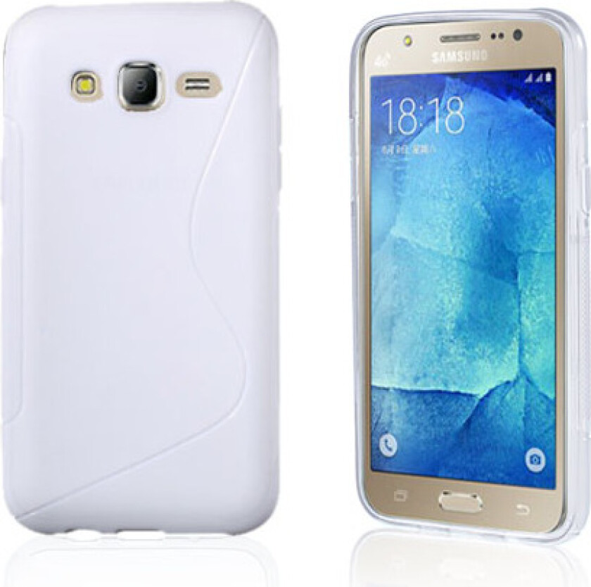 Lagerlöf Samsung Galaxy J5 Deksel - Hvit