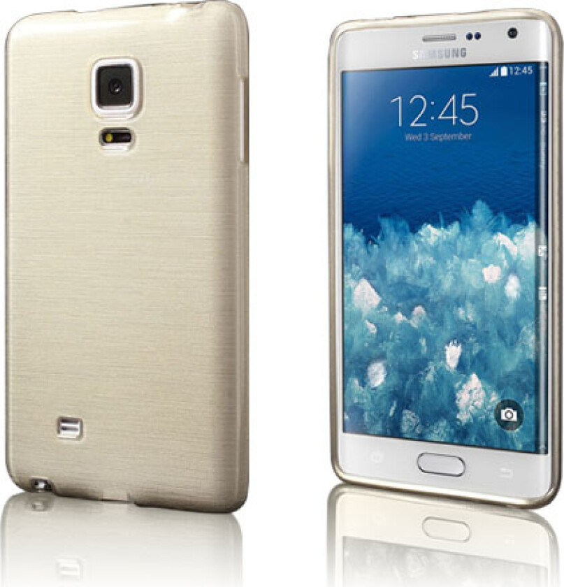 Bremer Samsung Galaxy Note Edge N915 Deksel - Gylden