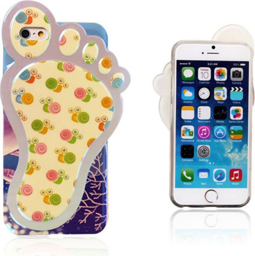 3D Foot (Søt snegler) iPhone 6 Deksel