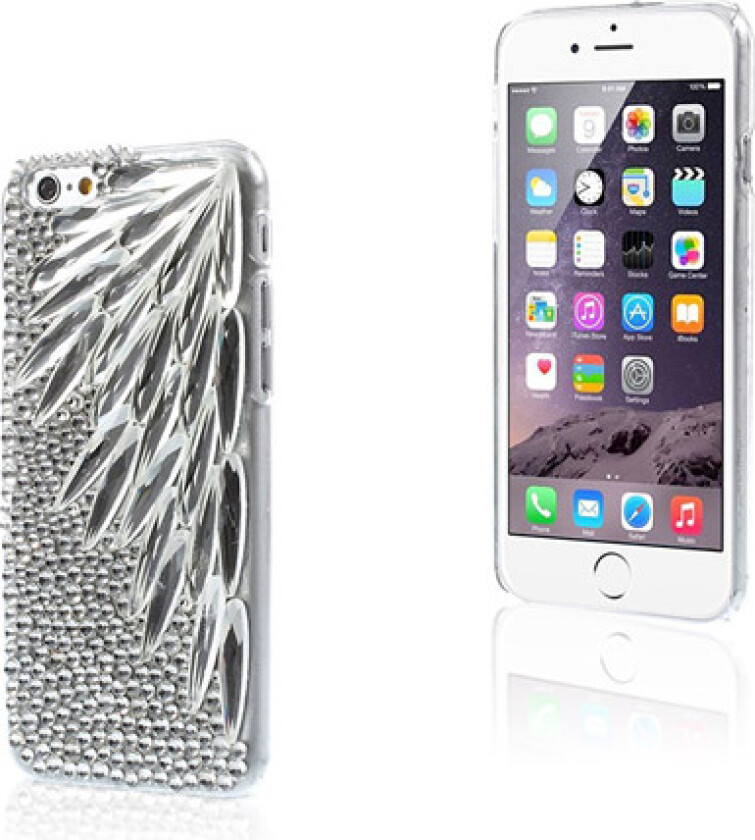 Crystal (hvit) iPhone 6 Plus Deksel