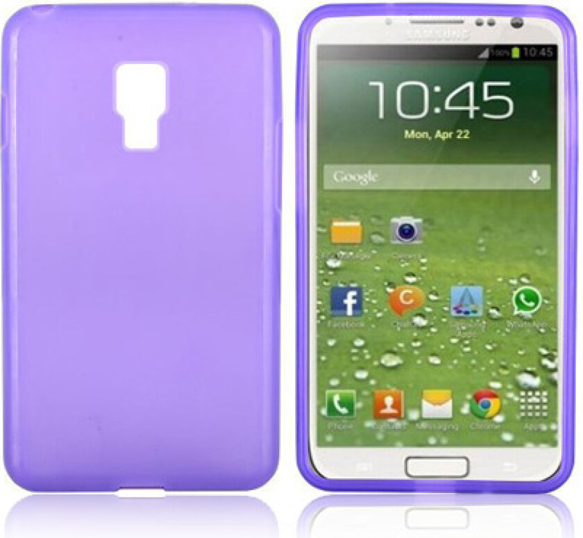 GelEtui (Lilla) Samsung Galaxy S4 Deksel