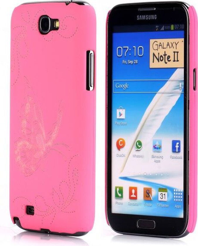 Joy Samsung Galaxy Note 2 Deksel (Rosa)