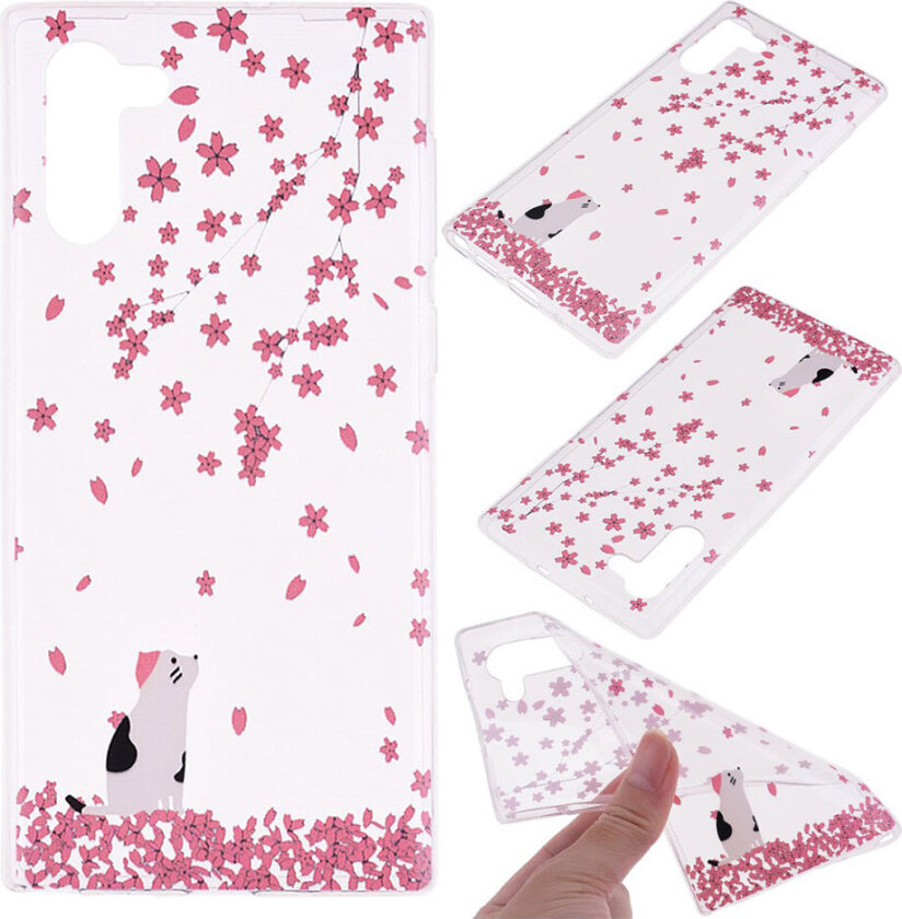 Deco Samsung Galaxy Note 10 deksel - fargerik blomst