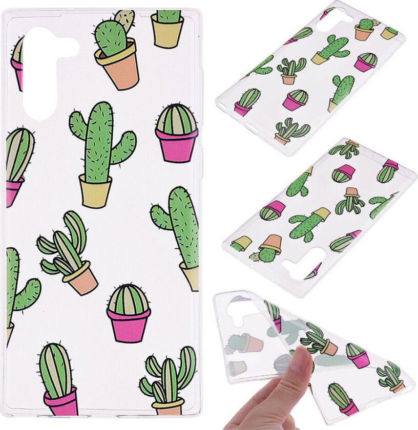 Deco Samsung Galaxy Note 10 deksel - Kaktus