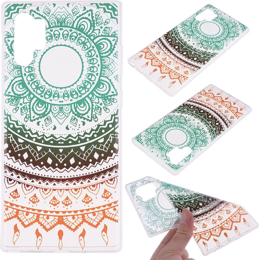 Deco Samsung Galaxy Note 10 Pro deksel - Mandalablomst