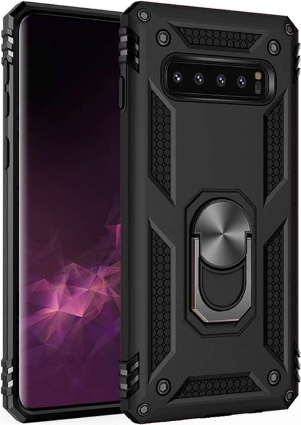 Bofink Combat Samsung Galaxy S10 Plus deksel - Svart