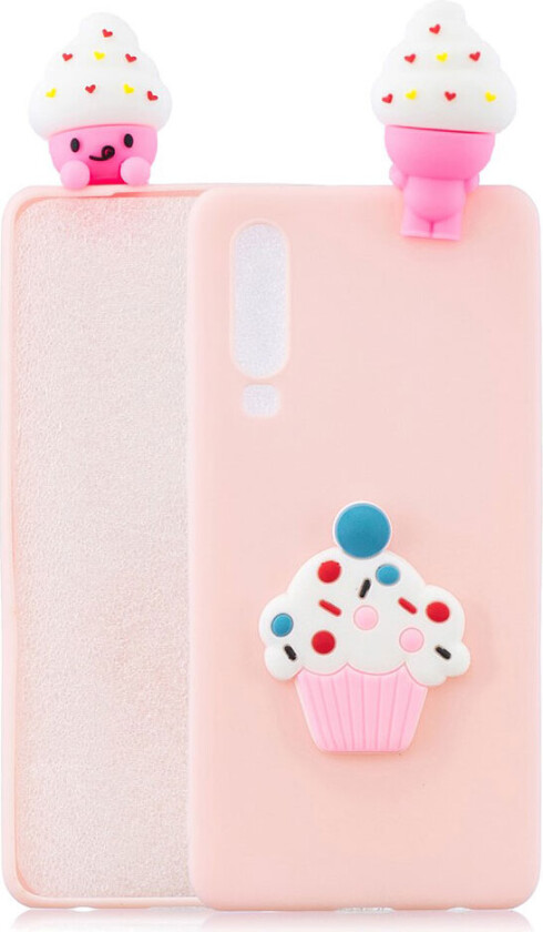 Cute 3D Samsung Galaxy A70 deksel - Ice Cream