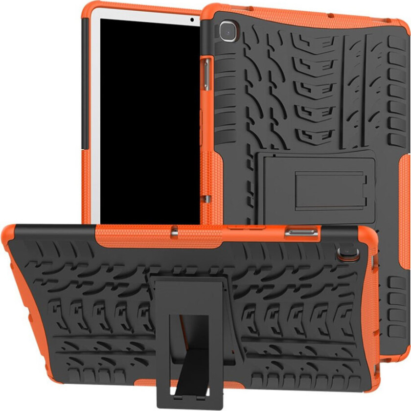 Galaxy Tab S5E holdbar hybrid deksel - Orange