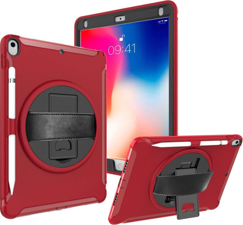 iPad Pro 10.5 360 graders hybrid deksel - Rød
