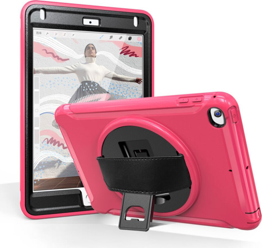 iPad Mini (2019) 3 lags multifunksjons hybrid deksel - Sort