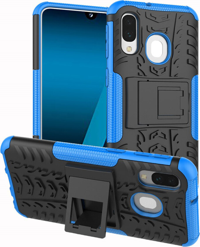 Galaxy A40 dekk hybrid deksel - Blå