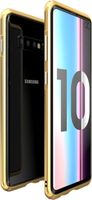 LUPHIE Samsung Galaxy S10 Plus ramme deksel - Gold