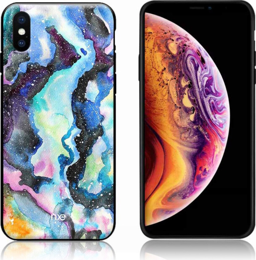 NXE iPhone Xs Max mønster deksel - stil D