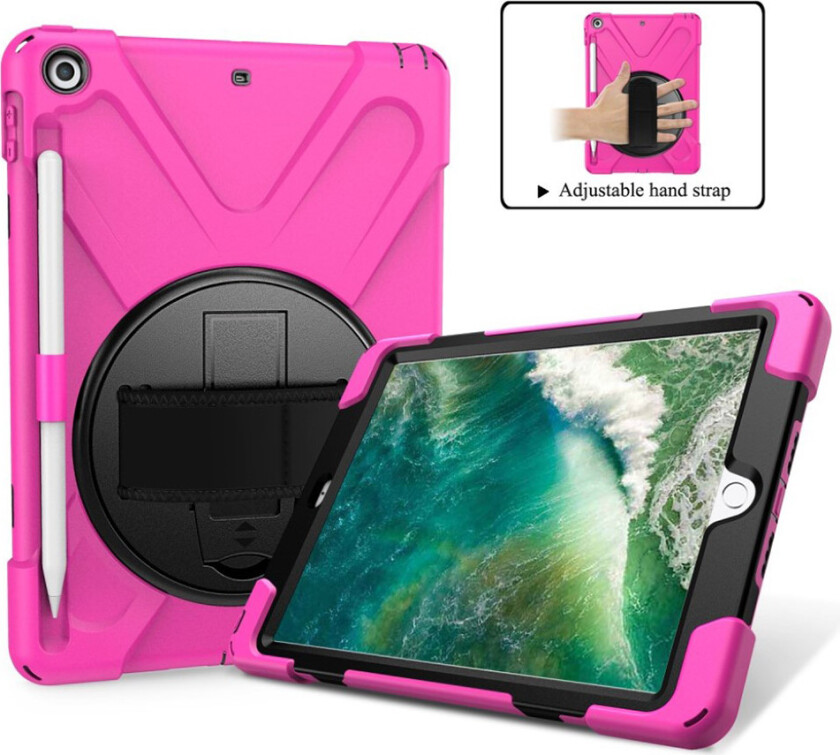 iPad (2018) 360 combo deksel - Rose
