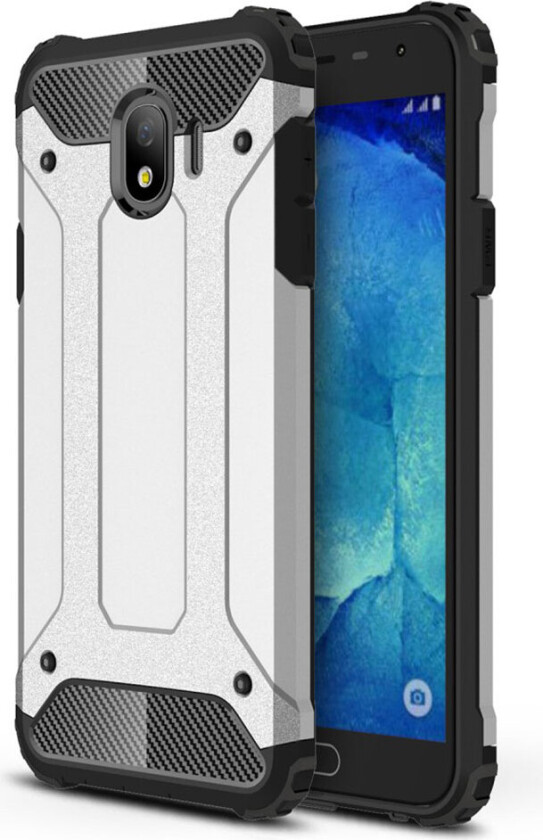 Galaxy J4 (2018) beskyttelses deksel - Sølv