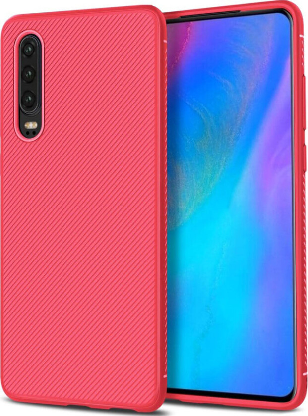 P30 Jazz-Serien Twill Tekstur Etui - Rød