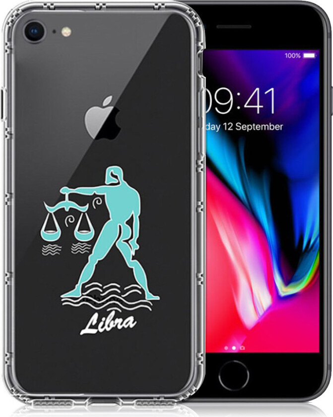 NXE iPhone 7 og 8 Deksel laget av plastikk og silikon - Vekten