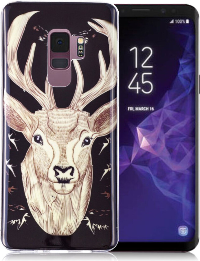 Galaxy S9 Deksel laget av silikon - Hjort