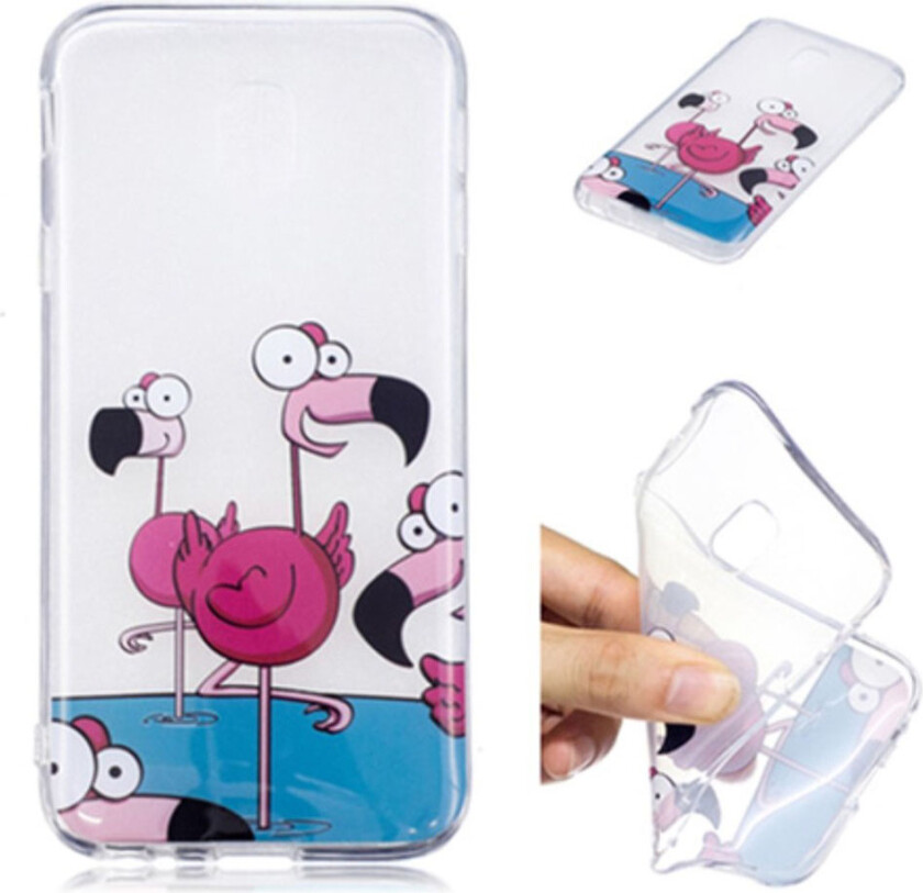 Galaxy J3 (2017) deksel laget av silikon - Ande mønster