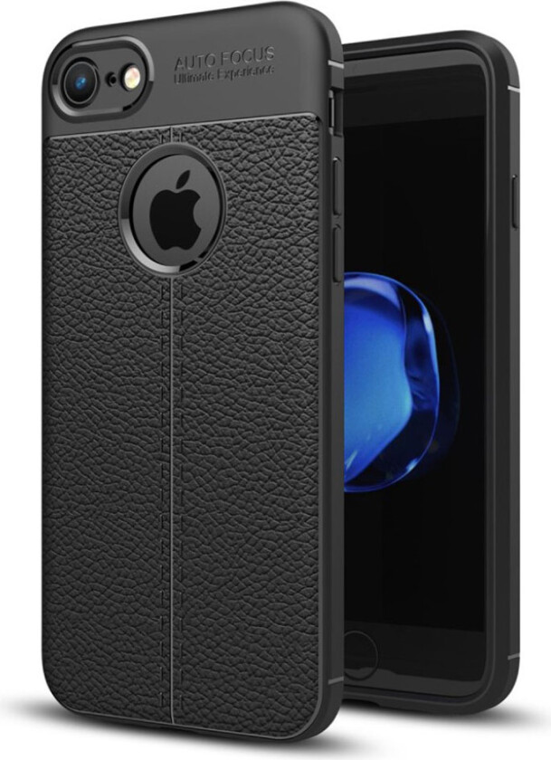 iPhone 7 / 8 Deksel laget av silikon - Svart