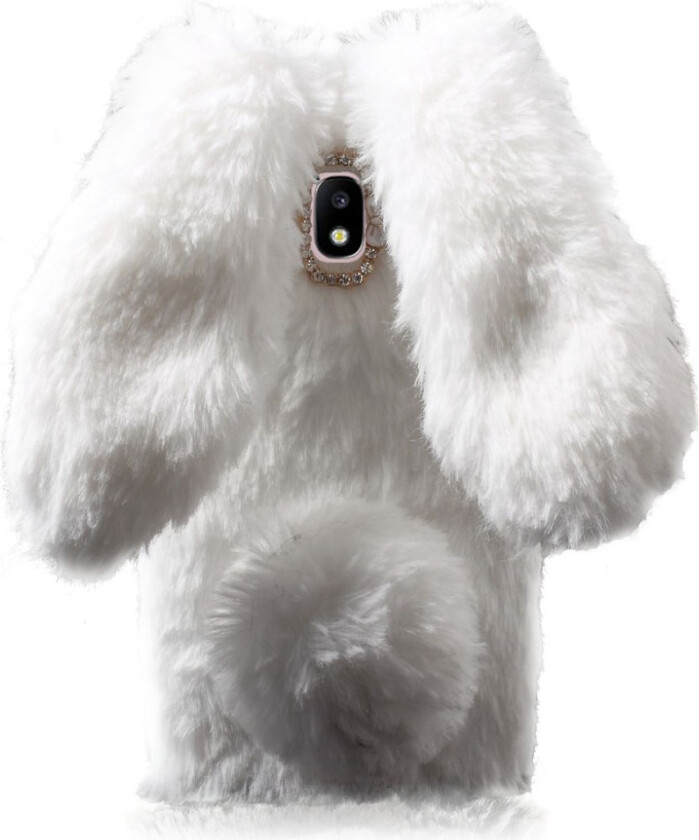 Galaxy J7 (2017) Deksel laget av hybrid materiale og silikon - Hvit