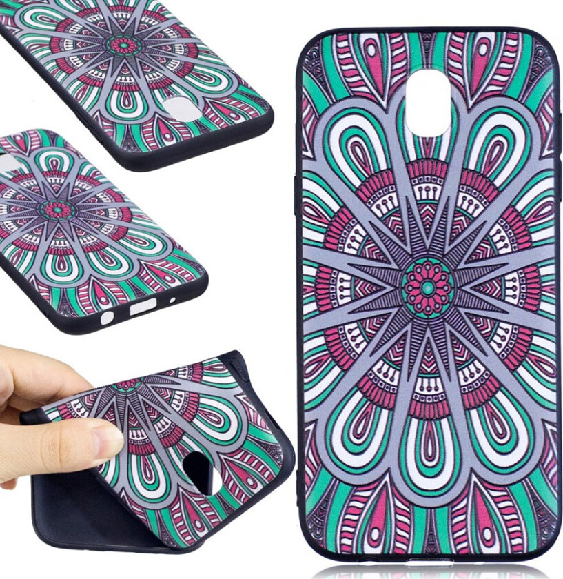 Galaxy J5 (2017) Deksel laget av silikon - Gammelt mønster