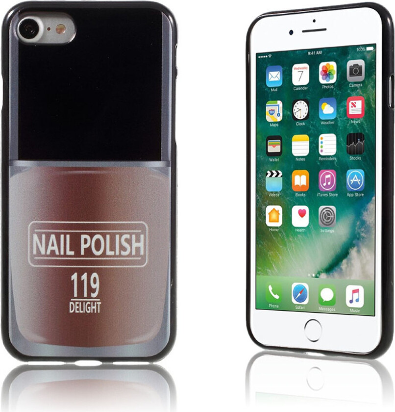 Westergaard iPhone 7 / 8 fleksibelt deksel - Neglelakk 119