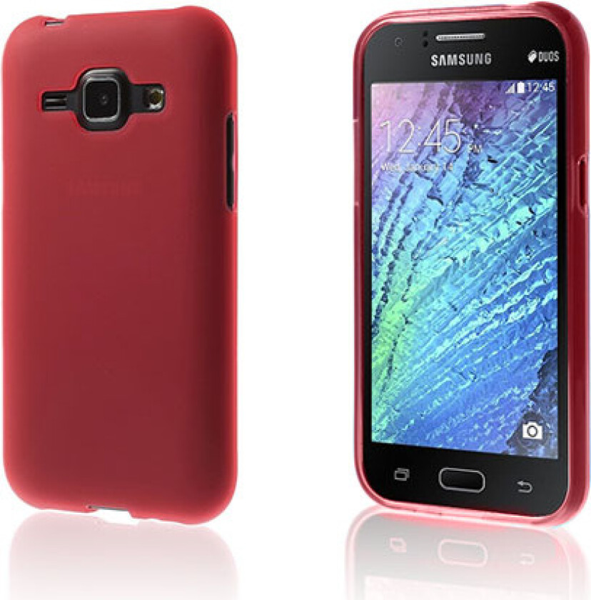 Wulff Samsung Galaxy J1 Deksel - Rød