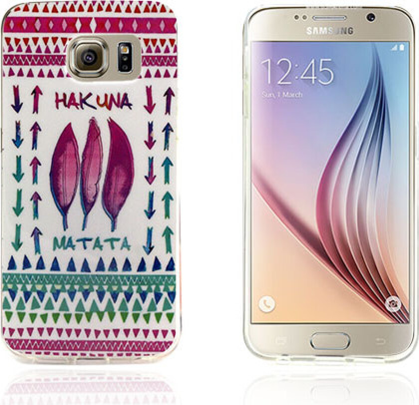 Westergaard Samsung Galaxy S6 Edge Deksel - Hakuna Matata