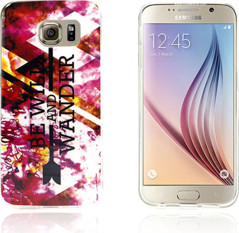 Westergaard Samsung Galaxy S6 Edge Deksel - Be Wild Og Wander