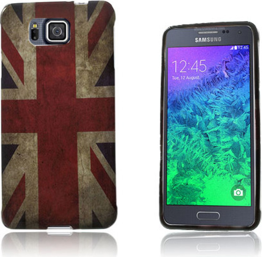 Westergaard Samsung Galaxy Alpha Deksel - Vintage UK Flagg